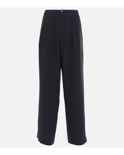 Sir. The Label Gilles Straight-leg Trousers - Blue