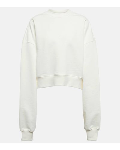 Wardrobe NYC X Hailey Bieber – Sweat-shirt HB en coton - Blanc