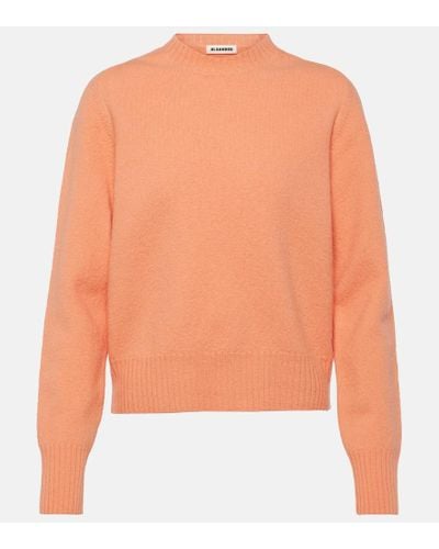 Jil Sander Pullover in lana - Arancione