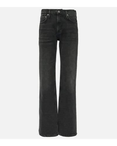 Citizens of Humanity Vidia Mid-rise Bootcut Jeans - Black