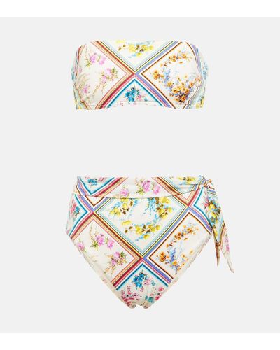 Zimmermann Bikini Halcyon - Bianco