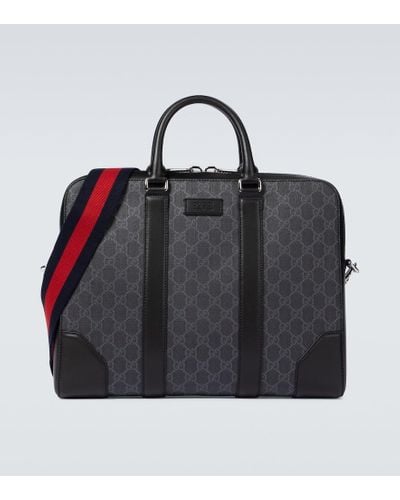 Gucci GG Black Briefcase