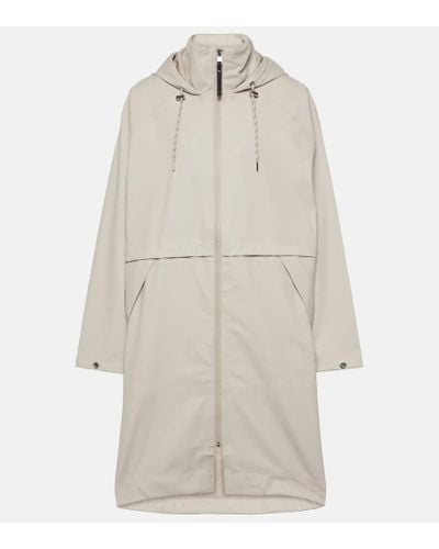 Varley Kirsten Oversized Raincoat - White