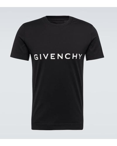 Givenchy Camiseta Arquetipo Algodón - Negro
