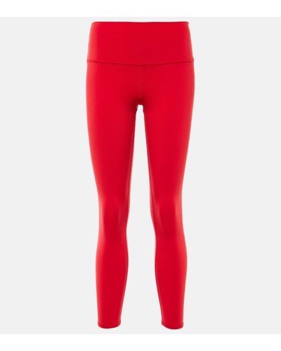 Alo Yoga Airbrush High-rise Cropped leggings - Red