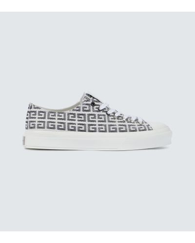 Givenchy City 4g Jacquard Sneakers - Multicolor