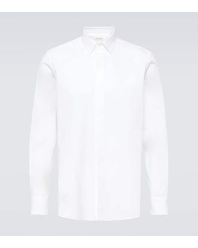 Valentino Camicia in popeline di cotone - Bianco