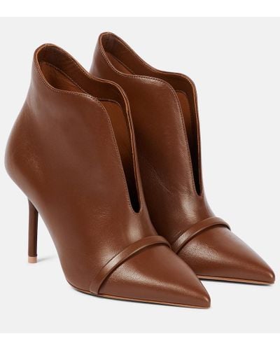 Malone Souliers Cora Leather Ankle Boots - Brown