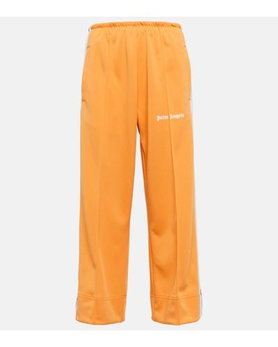 Palm Angels Pantalon de survetement raccourci - Orange