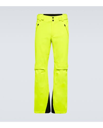 Aztech Mountain Team Aztech Ski Trousers - Yellow