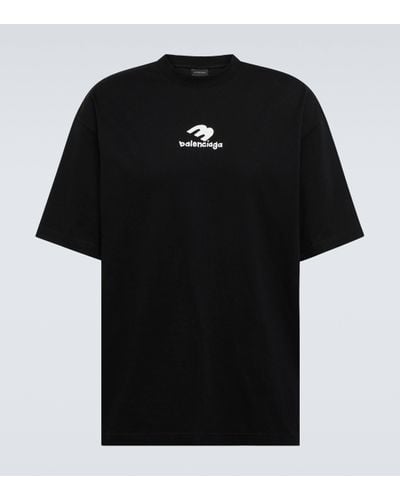 Balenciaga T-shirt a logo - Noir