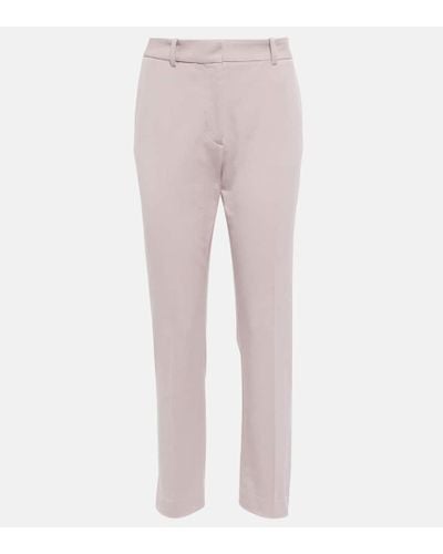 JOSEPH Tailored Straight Pants - Pink