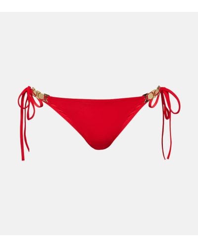 Melissa Odabash Slip bikini Anguilla - Rosso