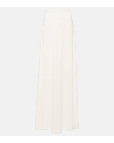 Costarellos High-rise Wide-leg Trousers - White