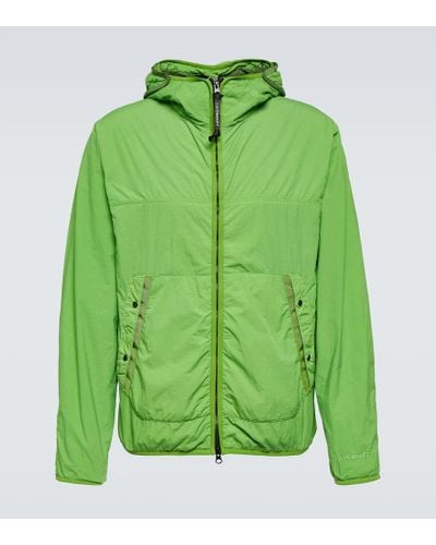 C.P. Company G.d.p. Goggle Puffer Jacket - Green