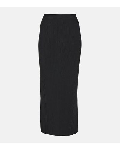 Altuzarra Kefali Jersey Maxi Skirt - Black