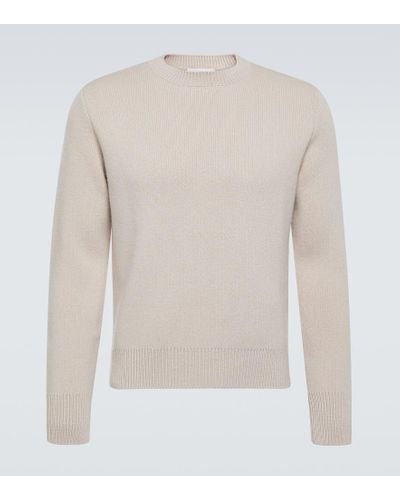 Lanvin Pullover in lana e cashmere - Bianco