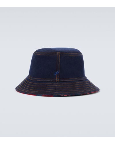 Burberry Denim Bucket Hat - Blue