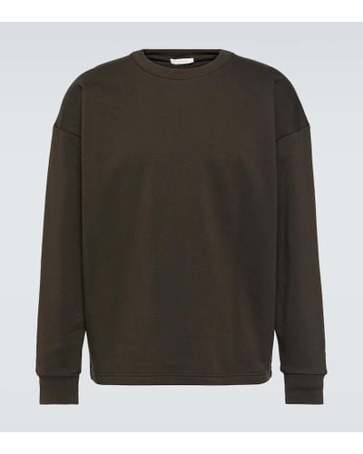 The Row Sweatshirt Ezan aus Baumwolle - Braun
