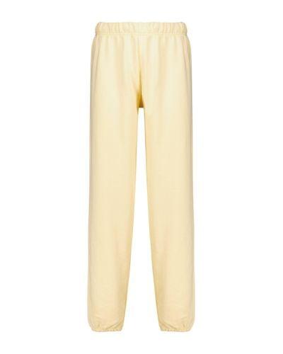 Tory Sport Cotton Jersey Joggers - Yellow