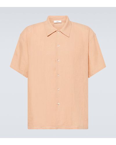 Commas Oversized Linen Shirt - Natural