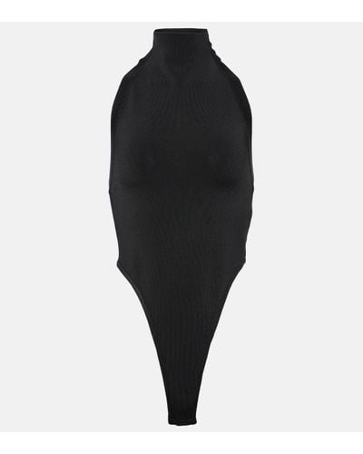Alaïa Jersey Bodysuit - Black