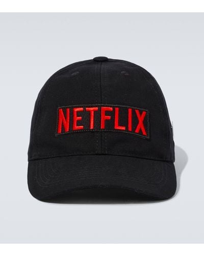 Junya Watanabe X Netflix® Embroidered Cap - Black