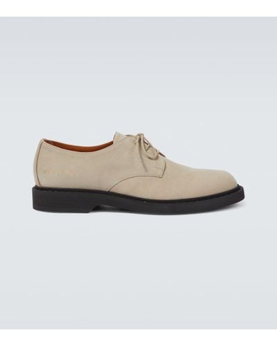 Common Projects Stringate in suede - Bianco