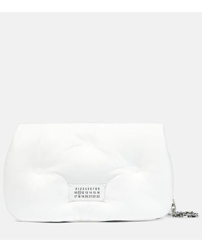 Maison Margiela Bolso al hombro Glam Slam Flap - Blanco