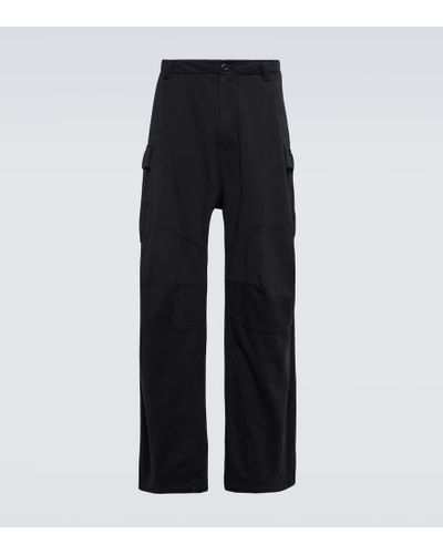 Balenciaga Denim Sweatpants - Black
