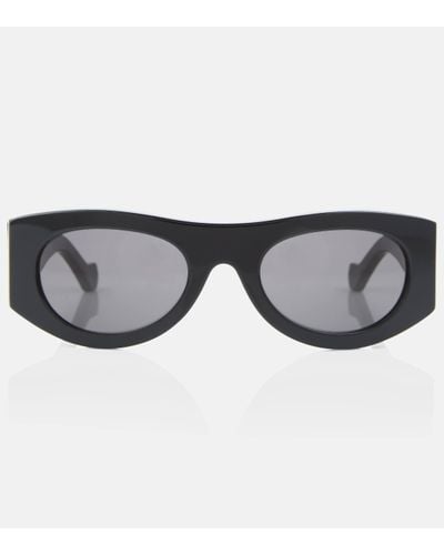 Loewe Nature Oval Sunglasses - Grey