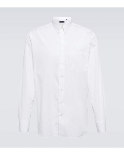 Lardini Camisa de algodon - Blanco