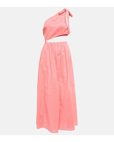 Marysia Swim Vestido largo Alberobello de algodon - Rosa
