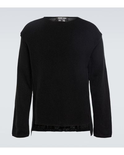 Comme des Garçons Pullover aus Jersey - Schwarz