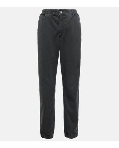 AG Jeans Caden Cotton-blend Trackpants - Grey