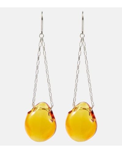 Isabel Marant Bubble Drop Earrings - Yellow