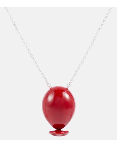 Loewe Balloon Necklace - Red