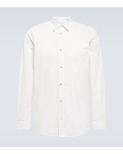 Nanushka Kaleb Cotton Shirt - White