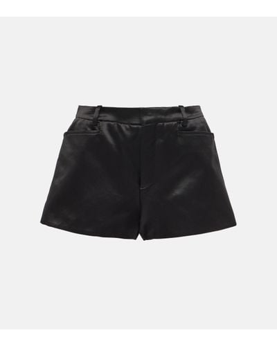 Tom Ford Cotton-blend Shorts - Black