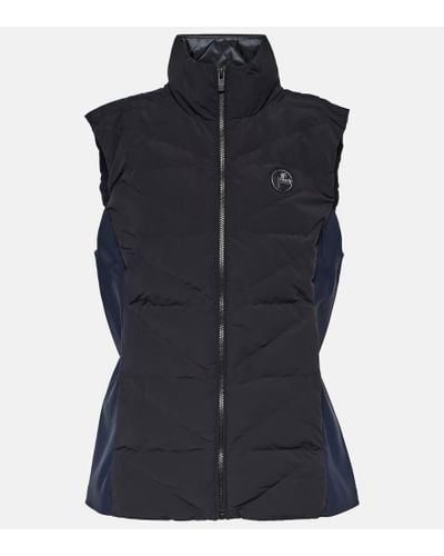 Fusalp Leila Quilted Vest - Blue