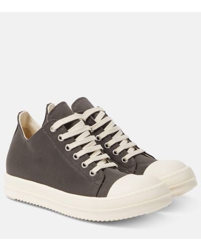 Rick Owens Low Top Trainers - Grey