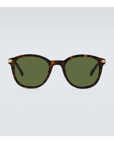 Cartier Runde Sonnenbrille - Mehrfarbig