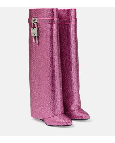 Pink Knee-high boots for Women | Lyst Australia