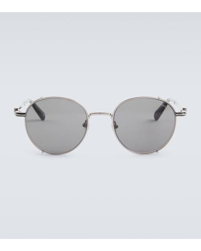 Moncler Round Sunglasses - Grey