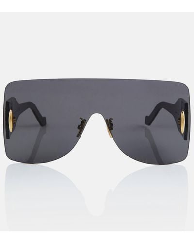 Loewe Anagram Square Sunglasses - Grey