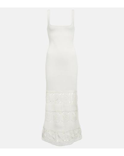 Rebecca Vallance Robe midi Romina - Blanc