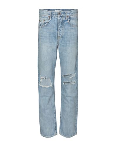 GRLFRND Isabeli Distressed Jeans - Blue