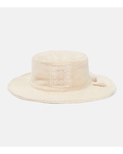 Jacquemus Terry Cloth Hat Bob Bahno - Natural
