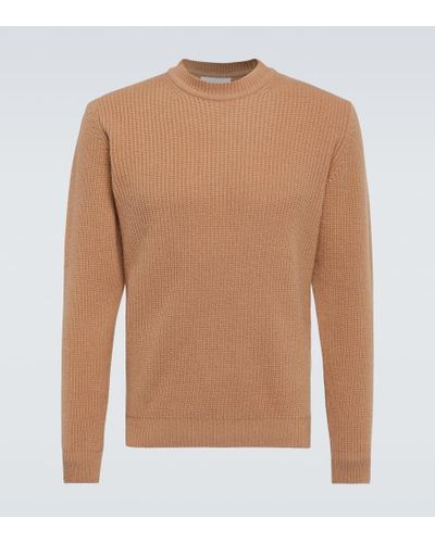 Lardini Wool And Cashmere Sweater - Brown