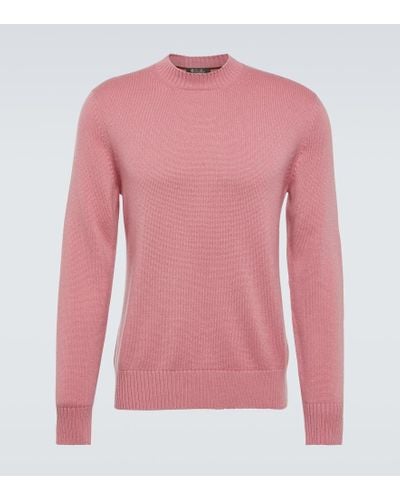 Loro Piana Parksville Cashmere Sweater - Pink